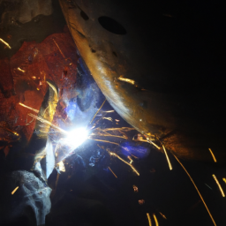 refractory anchor welding