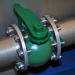 flanged floating ball valve