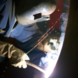 refractory anchor welding