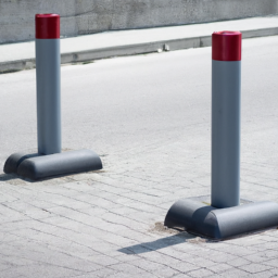 automatic rising bollards anti crashed