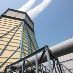 cross flow type cooling tower