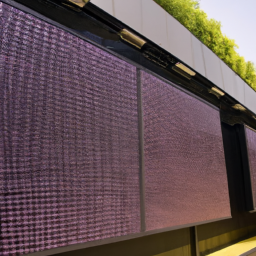 outdoor led video wall for mall