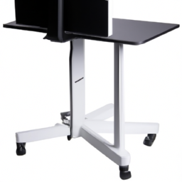 height adjustable l shaped computer desk