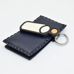 customized leather car key case