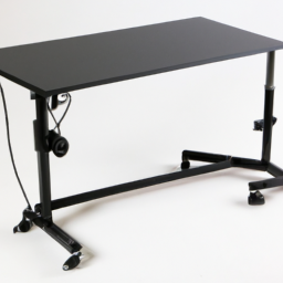 motorized height adjustable desk