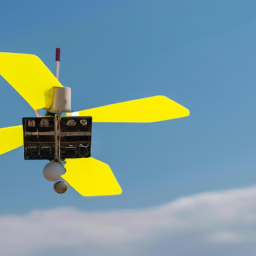 radiation monitoring system on UAV