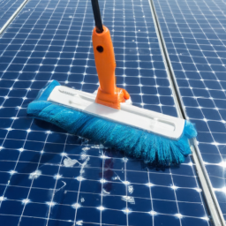 solar panel cleaning tools