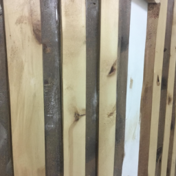 diy wood slat wall