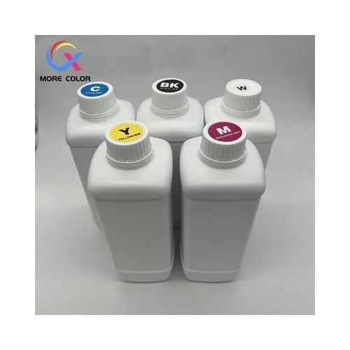 White Textile PET DTF Printing Ink Smooth Clear CMYK Universal