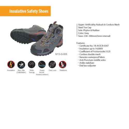 Insulative Safety Shoes