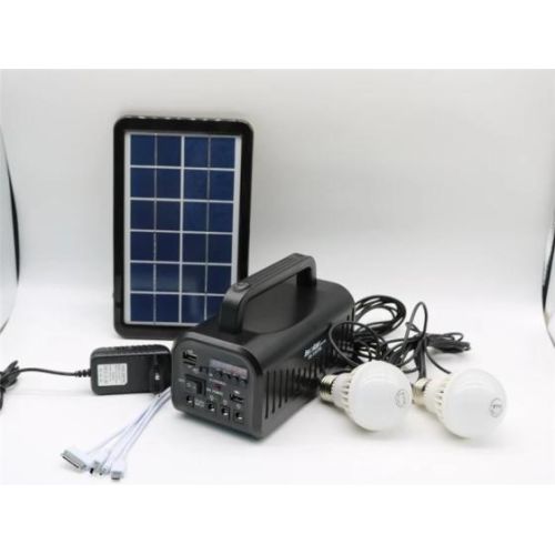 Solar Home System Portable Solar Power System with FM Radio MP3 Player