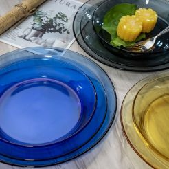 Colored Glass Dinnerware Sets