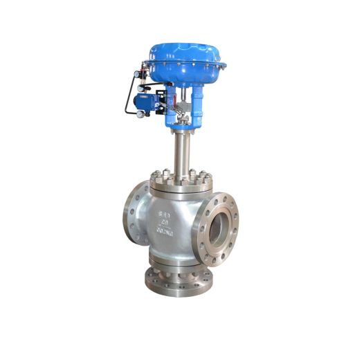 pneumatic globe control valve