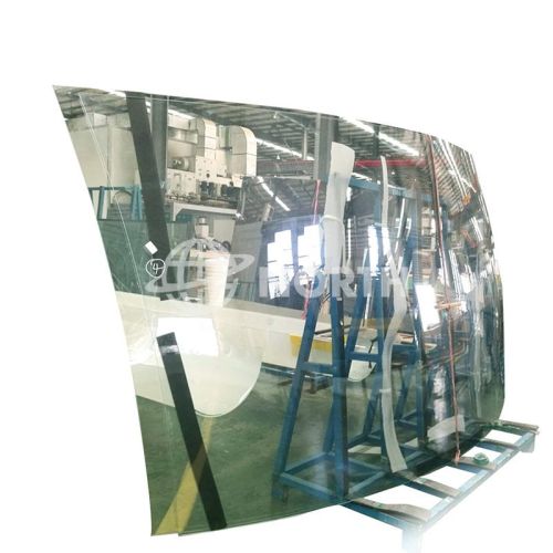 curved glass panels