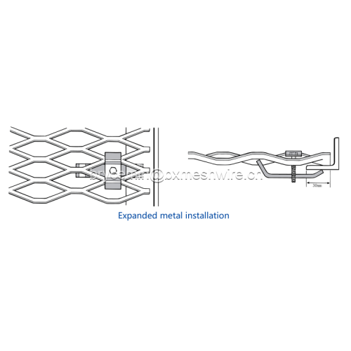 Flattened Expanded Metal