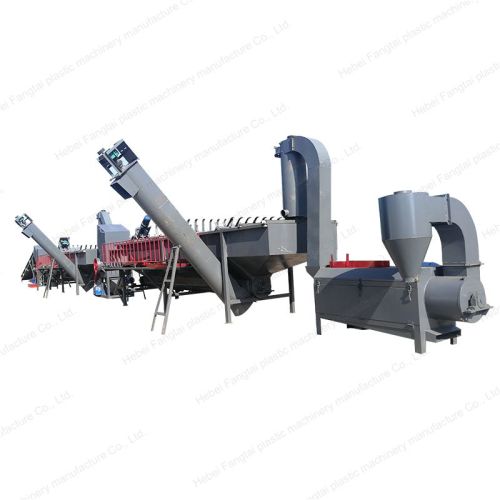 plastic recycling line   