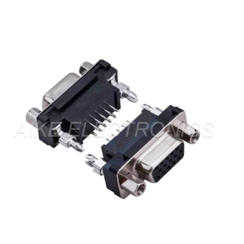 HDS 15 PIN 3 Rows Receptacle High Density Connector