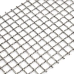 Square Flat Top Locked Woven Wire Screen