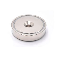 Countersunk Hole Pot Magnet of NdFeB