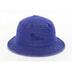 Custom Blue Mens Denim Bucket Hat Denim Bucket Hat For Wholesale