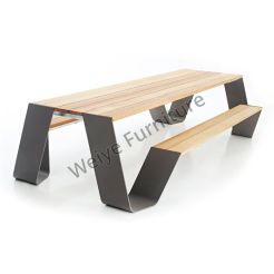 Public Park Furniture Outdoor Dining Table