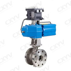 Flange Segment Ball Valve